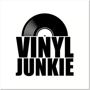 Vinyl Junkie Posters and Art